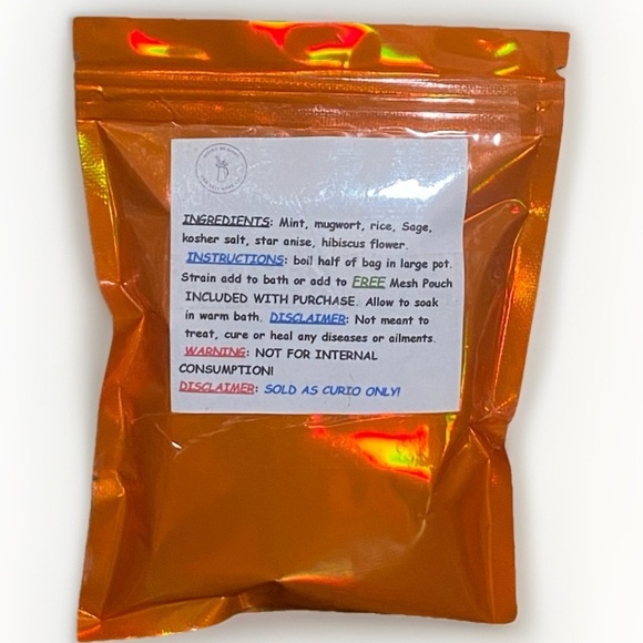 Psychic Sight Herbal Bath Salts- Visions, Divination, Intuition Cleansing - Picture 5 of 9